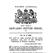 Aborigines Act 1905